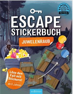 Escape-Stickerbuch - Juwelenraub von ars edition