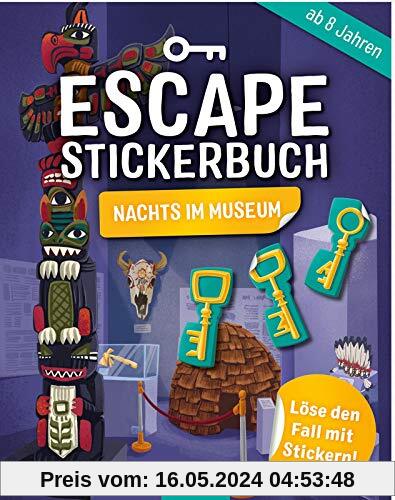 Escape-Stickerbuch Nachts im Museum