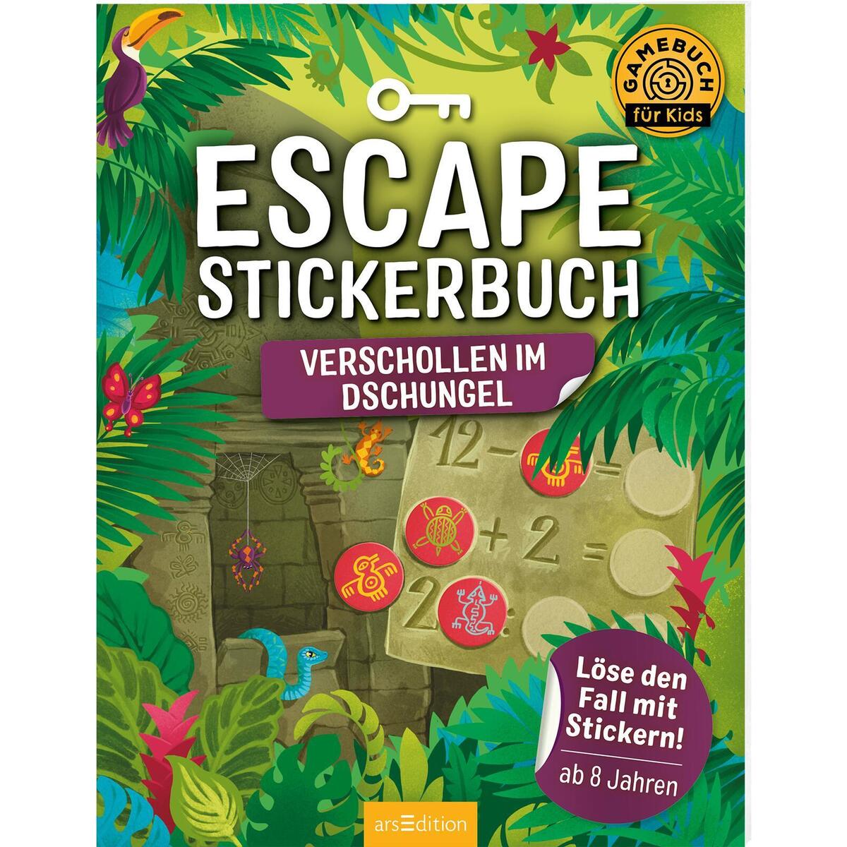 Escape-Stickerbuch - Verschollen im Dschungel Escape-Stickerbuch - Verschollen im Dschungel von Ars Edition GmbH