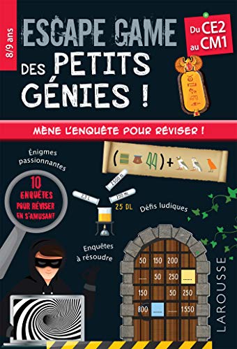 Escape game des petits génies CE2-CM1 von Larousse