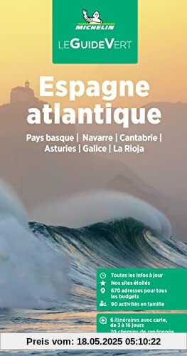 Espagne atlantique: Pays basque, Navarre, Cantabrie, Asturies, Galice, La Rioja (Le Guide Vert)