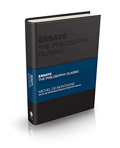 Essays by Montaigne: The Philosophy Classic (Capstone Classics) von Capstone