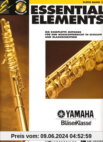 Essential Elements, für Flöte, m. Audio-CD