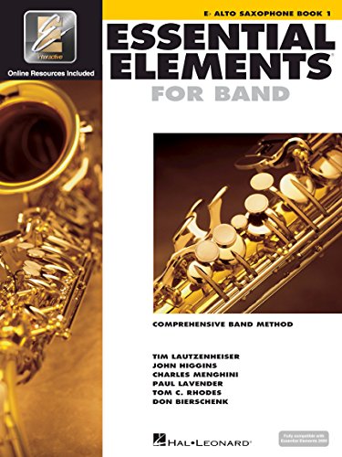 Essential Elements for Band - Eb Alto Saxophone Book 1 with Eei