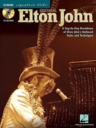 Essential Elton John Keyboard Signature Licks Kbd Book/Cd