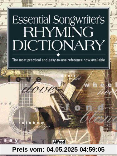 Essential Songwriter's Rhyming Dictionary: Pocket Size Book Essential Songwriter's Rhyming Dictionary: Pocket Size Book