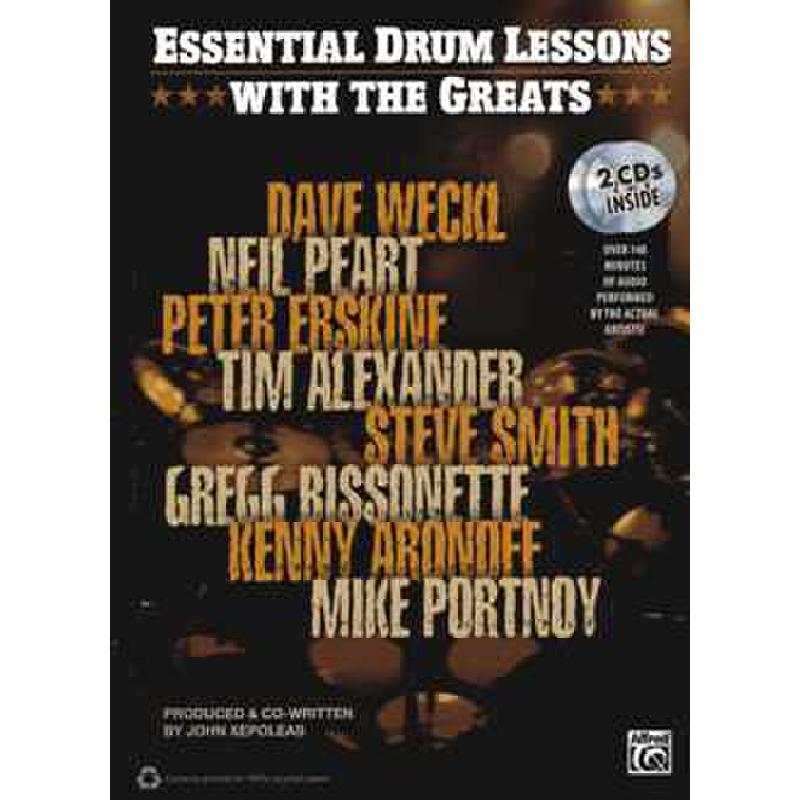 Essential drum lessons with the greats
