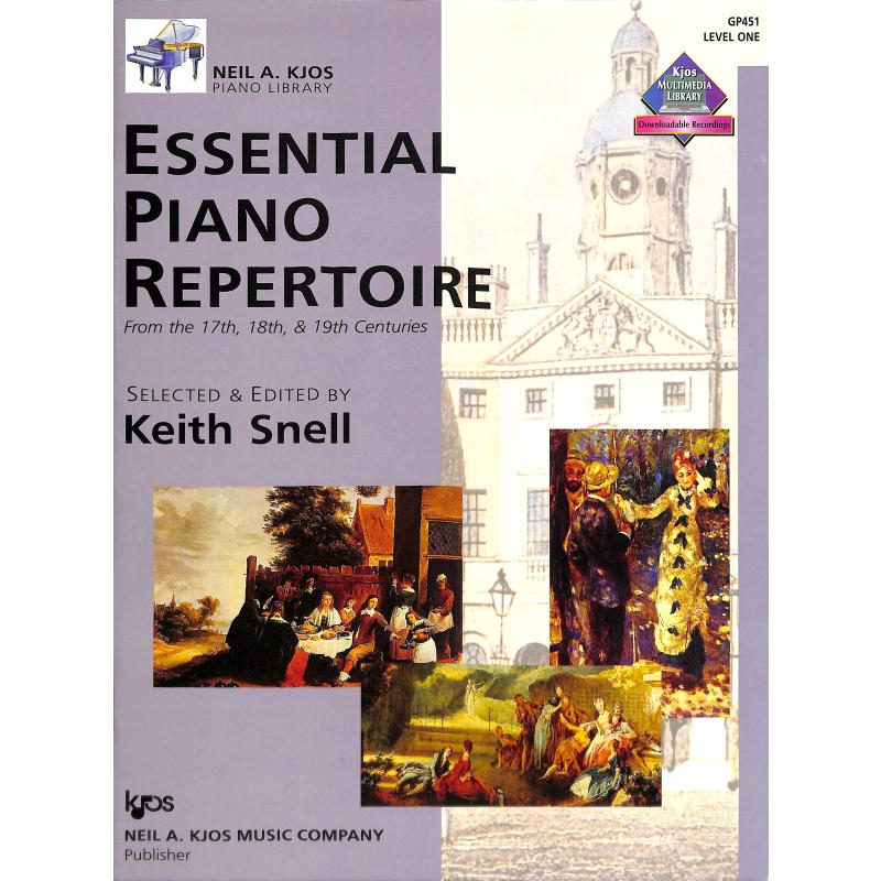 Essential piano repertoire 1 Essential piano repertoire 1