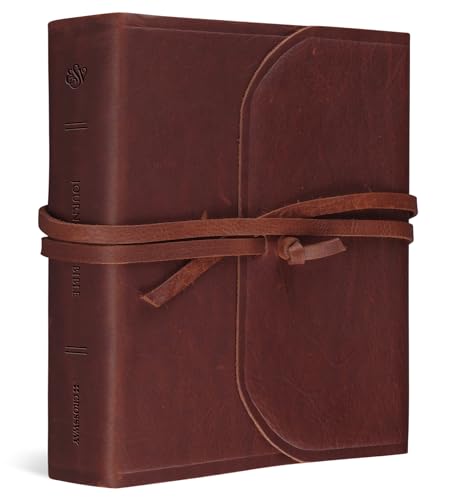Esv Journaling Study Bible: English Standard Version, Brown, Flap With Strap Esv Journaling Study Bible: English Standard Version, Brown, Flap With Strap