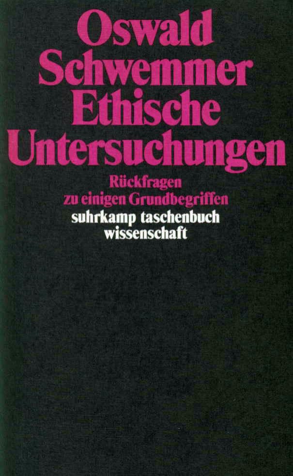 Ethische Untersuchungen Ethische Untersuchungen von Suhrkamp Verlag