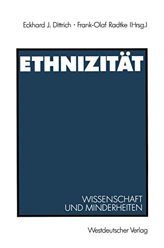 Ethnizität: Wissenschaft und Minderheiten