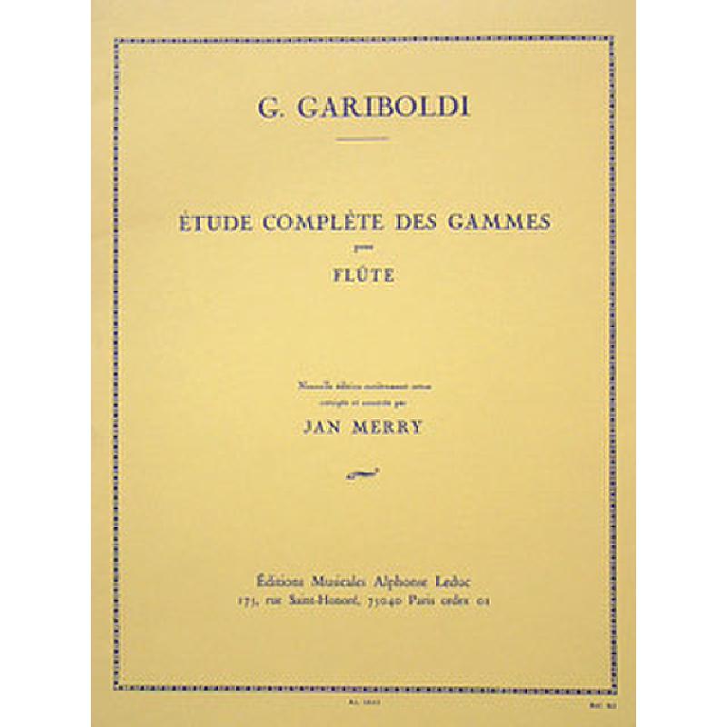 Etudes complete des gammes op 127