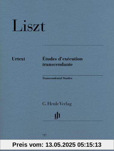 Etudes d'exécution transcendante. Klavier