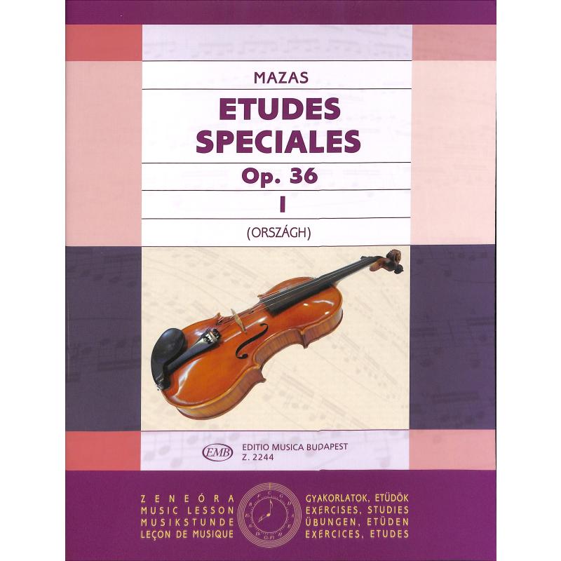 Etudes speciales op 36