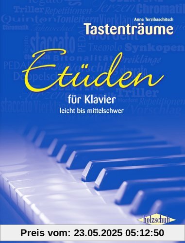 Etüden für Klavier: leicht bis mittelschwer