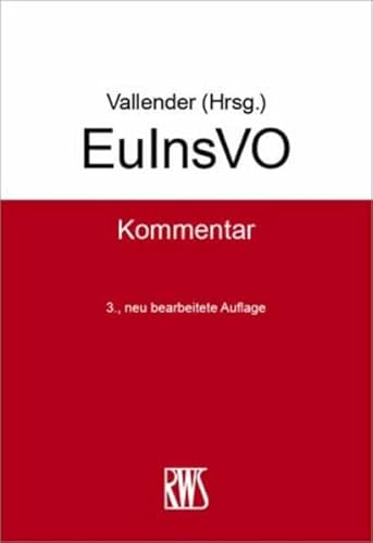 EuInsVO: Kommentar (RWS-Kommentar) von RWS Vlg Kommunikationsforum
