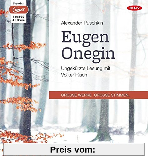 Eugen Onegin: Ungekürzte Lesung (1 mp3-CD)