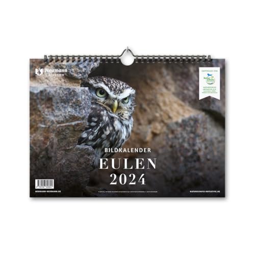Eulen 2024: Themenkalender von J. Neumann-Neudamm Melsungen
