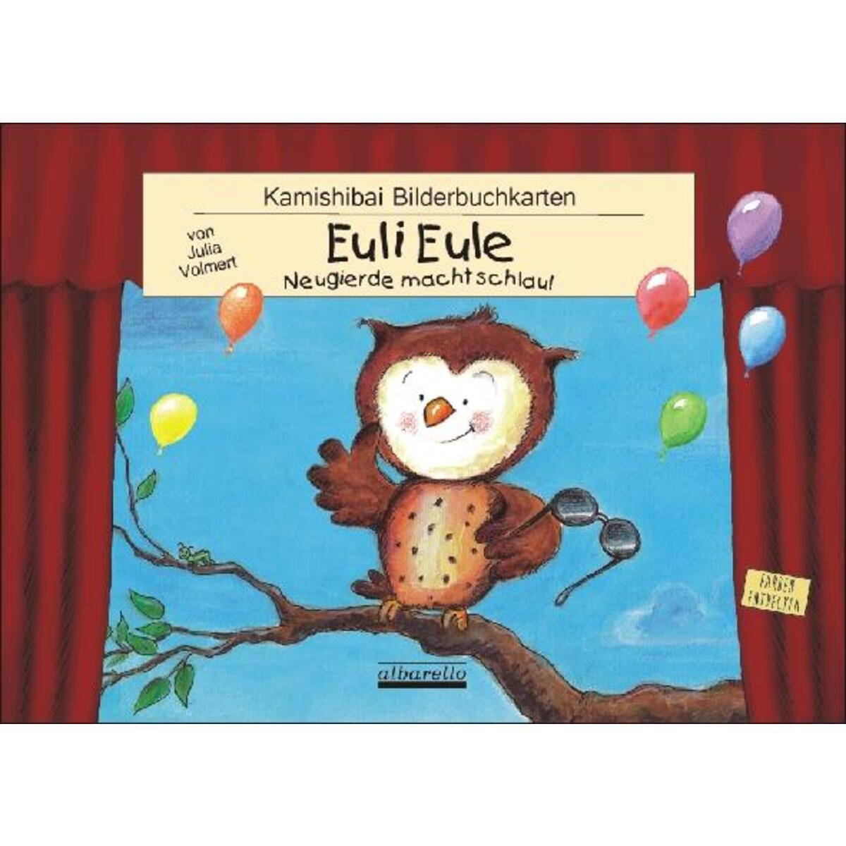Euli Eule - 12 Bilderbuchkarten fürs Kamishibai im DIN A3 Format! Euli Eule - 12 Bilderbuchkarten fürs Kamishibai im DIN A3 Format! von Albarello Verlag GmbH
