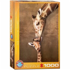 Eurographics 6000-0301 - Giraffenmutterkuss , Puzzle, 1.000 Teile von Eurographics