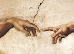 Eurographics 6000-2016 - Die Erschaffung Adams (Detail) von Michelangelo , Puzzle, 1.000 Teile von Eurographics