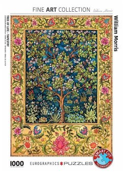 Eurographics 6000-5609 - Lebensbaum Wandteppich von William Morris, Puzzle, 1.000 Teile von Eurographics