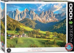 Eurographics 6000-5706 - Dolomiten Italien, Puzzle, 1000 Teile von Eurographics