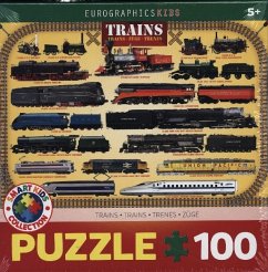 Eurographics 6100-0090 - Züge , Puzzle, 100 Teile von Eurographics