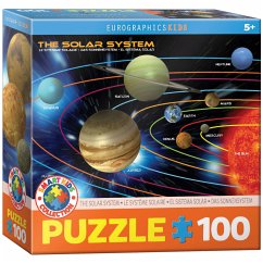 Eurographics 6100-1009 - Das Sonnensystem , Puzzle, 100 Teile von Eurographics