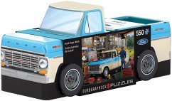 Eurographics 8551-5781 - Pickup Truck Shaped, Puzzle, 550 Teile in Blechdose von Eurographics