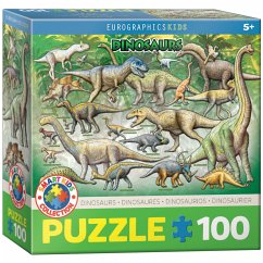 Eurographics 6100-0098 - Dinosaurier , Puzzle, 100 Teile von Eurographics
