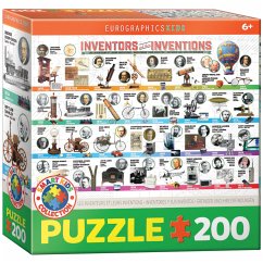 Eurographics 6200-0724 - Erfinder und ihre Erfindungen, Puzzle, 200 Teile von Eurographics