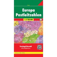 Europa Postleitzahlenkarte