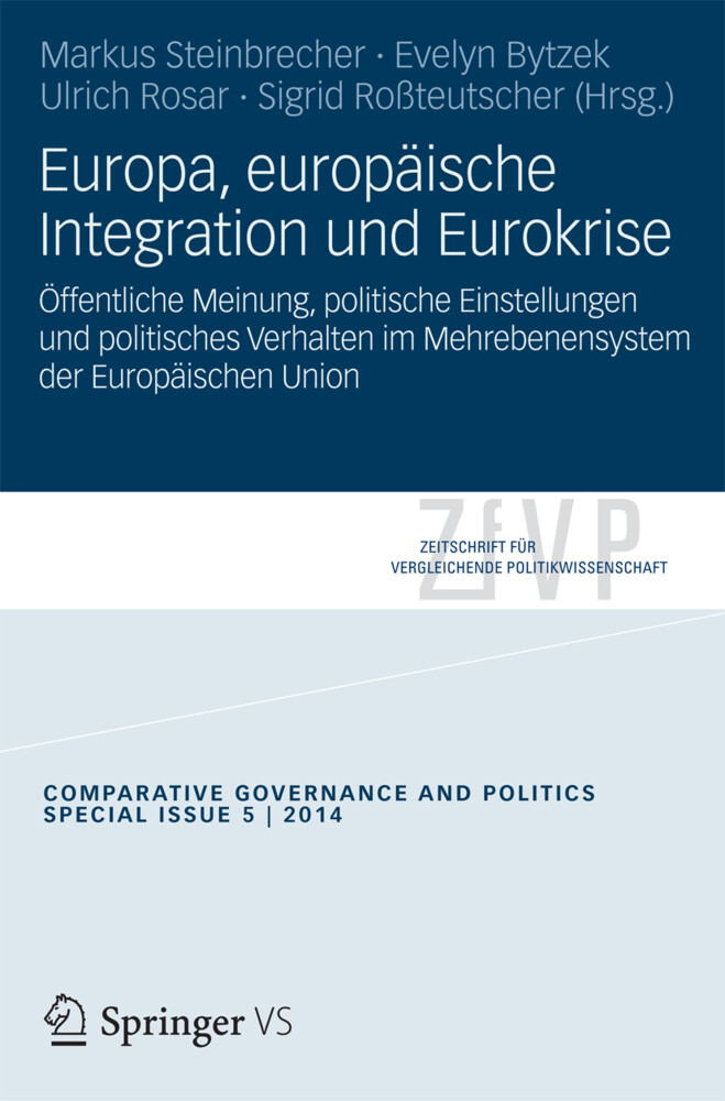 Europa europäische Integration und Eurokrise von Springer Fachmedien Wiesbaden