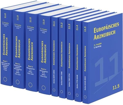 Europäisches Arzneibuch 11.0 - 11.5: Amtliche deutsche Ausgabe Europäisches Arzneibuch 11.0 - 11.5: Amtliche deutsche Ausgabe von Deutscher Apotheker Verlag