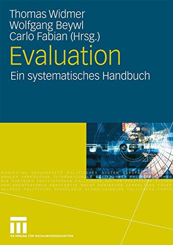 Evaluation: Ein systematisches Handbuch (German Edition)