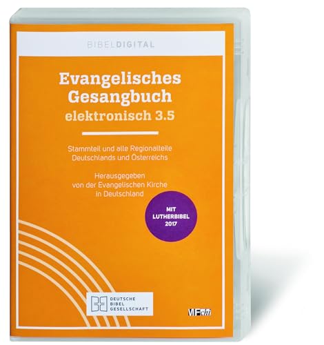 Evangelisches Gesangbuch elektronisch 3.5: Stammteil und alle Regionalteile Deutschlands und Österreichs. Reihe BIBELDIGITAL Evangelisches Gesangbuch elektronisch 3.5: Stammteil und alle Regionalteile Deutschlands und Österreichs. Reihe BIBELDIGITAL