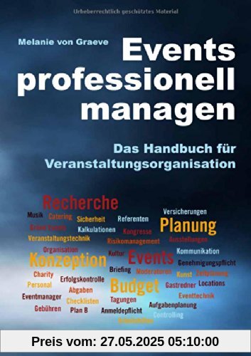 Events professionell managen: Das Handbuch für Veranstaltungsorganisation