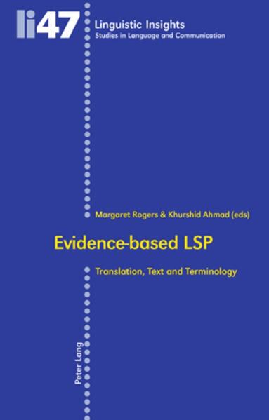 Evidence-based LSP von Peter Lang AG Internationaler Verlag der Wissenschaften