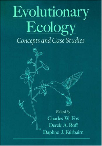 Evolutionary Ecology: Concepts and Case Studies von Oxford University Press Inc