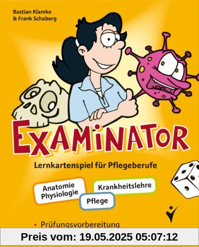 Examinator: Lernkartenspiel für Pflegeberufe. Prüfungsvorbereitung. Aus- und Weiterbildung Examinator: Lernkartenspiel für Pflegeberufe. Prüfungsvorbereitung. Aus- und Weiterbildung