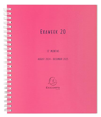 Exaweek Aug-Dez Linicolor, 4 sort 2024/2025: Wochenkalender Exaweek 17 Monate von Quo Vadis