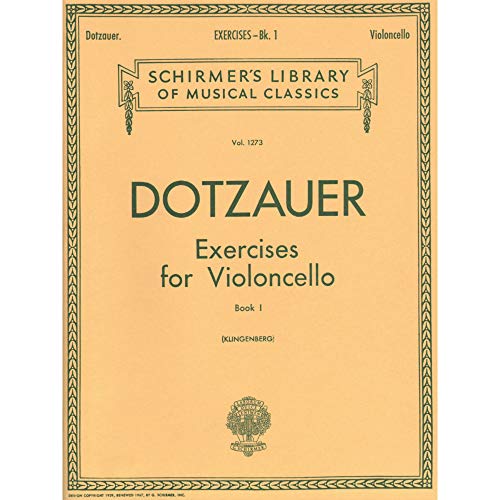 Exercises for Violoncello - Book 1: Cello Method: Schirmer Library of Classics Volume 1273 Cello Method von G. Schirmer