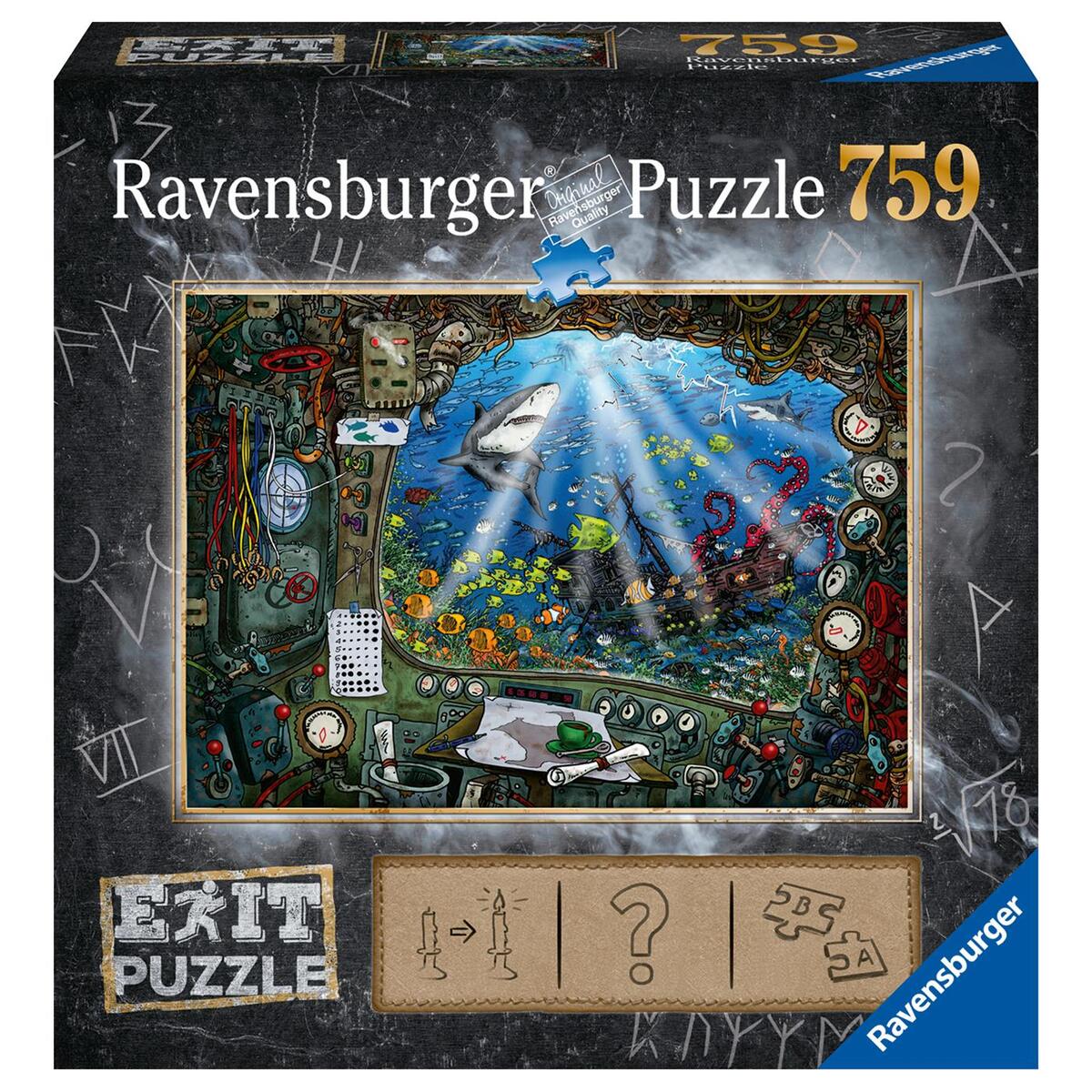 Exit 4 Im U-Boot - Puzzle 759 Teile von Ravensburger Spieleverlag