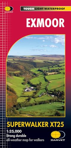 Exmoor: XT25 (Superwalker XT25) von Harvey Map Services Ltd