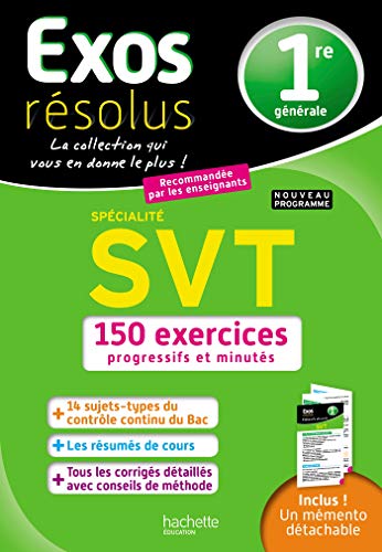 Exos Résolus - SPECIALITE SVT 1ère von Hachette