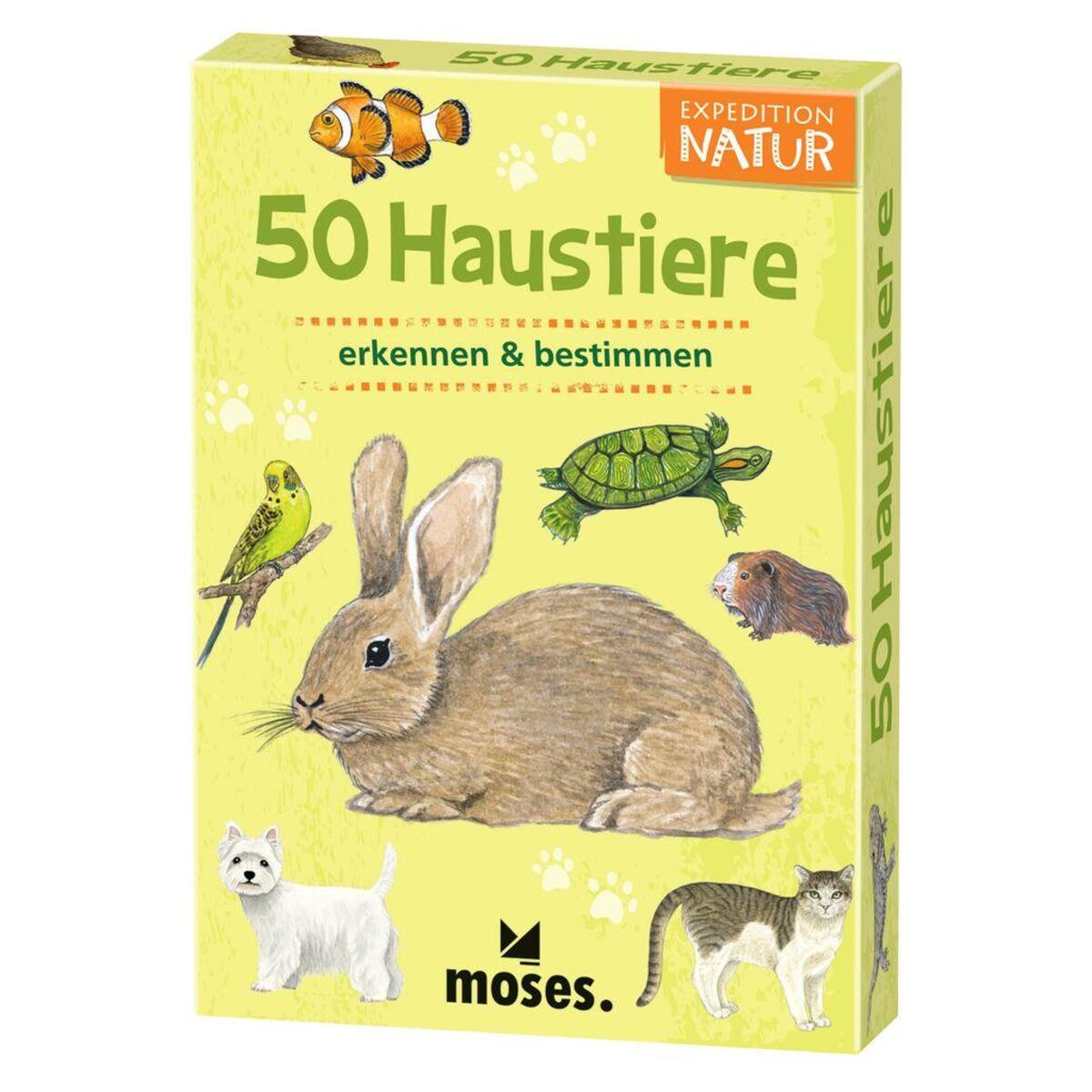 Expedition Natur: 50 Haustiere Expedition Natur: 50 Haustiere von Moses. Verlag GmbH