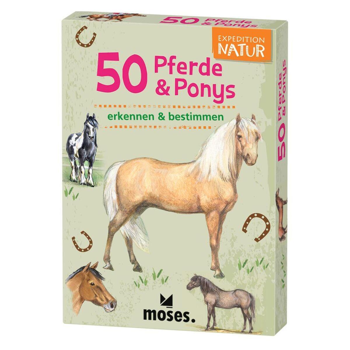 Expedition Natur: 50 Pferde & Ponys Expedition Natur: 50 Pferde & Ponys von Moses. Verlag GmbH