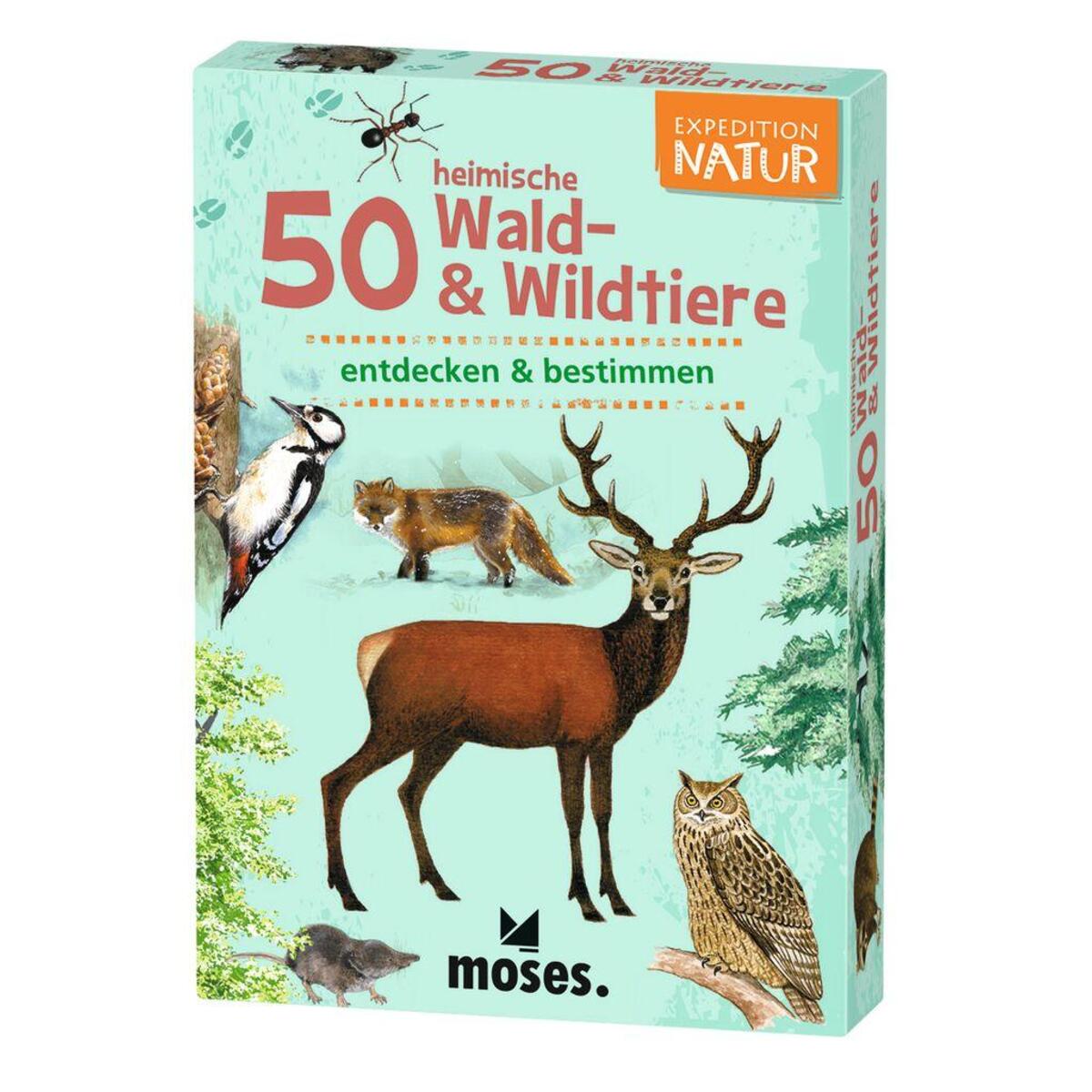 Expedition Natur. 50 heimische Wald- & Wildtiere Expedition Natur. 50 heimische Wald- & Wildtiere von Moses. Verlag GmbH