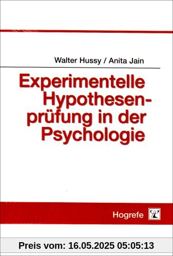 Experimentelle Hypothesenprüfung in der Psychologie